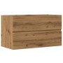 Armario pared baño madera ingeniería artisian 80x38,5x45 cm de , Muebles de baño - Ref: Foro24-856247, Precio: 67,01 €, Descu...