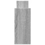 Armario de pared madera de ingeniería gris Sonoma 100x18x40 cm de , Estantes y estanterías - Ref: Foro24-854801, Precio: 38,1...