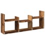 Aged engineered wood wall-mounted furniture 100x18x40 cm by , Shelves and shelves - Ref: Foro24-854803, Price: 37,27 €, Disco...