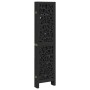 6-panel solid Paulownia wood room divider screen in black. by , Room dividers - Ref: Foro24-358761, Price: 145,55 €, Discount: %