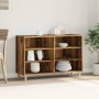 Wooden sideboard with aged wood engineering 103.5x35x70 cm by , Lockers and storage cabinets - Ref: Foro24-856450, Price: 88,...