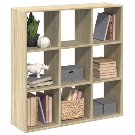 Librería divisor madera ingeniería roble Sonoma 102x29x103,5 cm de , Librerías y estanterías - Ref: Foro24-858041, Precio: 88...