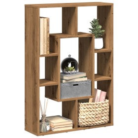 Artisan oak engineered wood shelving