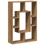 Engineered wood oak artisian shelf 63x20x90 cm by , Bookcases and shelves - Ref: Foro24-858146, Price: 52,26 €, Discount: %