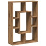 Engineered wood oak artisian shelf 63x20x90 cm by , Bookcases and shelves - Ref: Foro24-858146, Price: 52,26 €, Discount: %