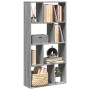 Engineered wood bookshelf in Sonoma grey, 60x20x120 cm. by , Bookcases and shelves - Ref: Foro24-858152, Price: 66,80 €, Disc...