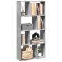 Engineered wood shelf in gray concrete 60x20x120 cm by , Bookcases and shelves - Ref: Foro24-858150, Price: 65,06 €, Discount: %