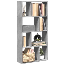 Engineered wood shelf in gray concrete 60x20x120 cm by , Bookcases and shelves - Ref: Foro24-858150, Price: 59,79 €, Discount: %