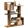 Holz-Trennwand-Bücherregal im altertümlichen Ingenieurdesign, 92x29x112 cm. von , Bücherregale und Regale - Ref: Foro24-85812...