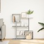 Wooden gray Sonoma engineering divider bookcase 92x29x112 cm by , Bookcases and shelves - Ref: Foro24-858125, Price: 77,60 €,...