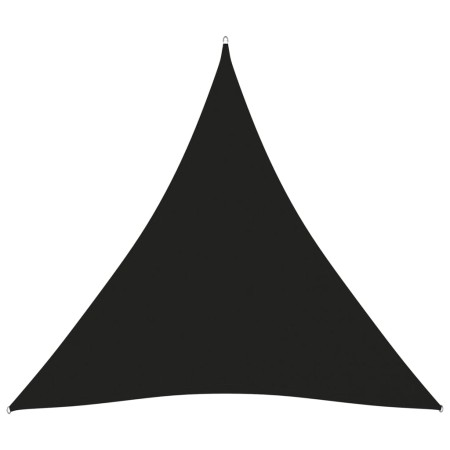 Toldo de vela triangular tela Oxford negro 5x5x5 m de vidaXL, Sombrillas - Ref: Foro24-135785, Precio: 42,99 €, Descuento: %