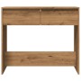 Mesa consola madera de ingeniería roble artesanal 89x41x76,5 cm de , Mesas auxiliares - Ref: Foro24-856775, Precio: 80,59 €, ...