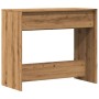 Mesa consola madera de ingeniería roble artesanal 89x41x76,5 cm de , Mesas auxiliares - Ref: Foro24-856775, Precio: 80,59 €, ...