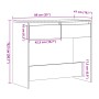 Handgefertigter Eichenholz-Konsolentisch aus Ingenieurholz, 89x41x76,5 cm. von , Seitentische - Ref: Foro24-856775, Preis: 80...