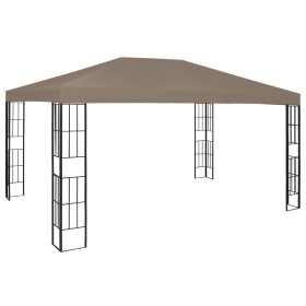 Cenador gris taupe 4x3 m de , Carpas y cenadores - Ref: Foro24-312258, Precio: 258,12 €, Descuento: %