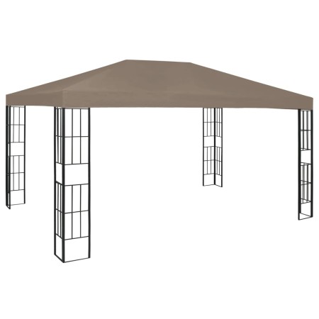 Cenador gris taupe 4x3 m | Foro24|Onlineshop| Casa, Jardín y Más Foro24.es