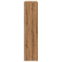 Divider bookcase 4 levels oak wood artisan 123x29x123 cm by , Bookcases and shelves - Ref: Foro24-857993, Price: 81,18 €, Dis...