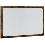 LED oak Sonoma engineered wood bathroom mirror 60x8.5x38 cm by , bathroom vanities - Ref: Foro24-834927, Price: 56,80 €, Disc...