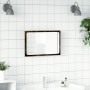 LED oak Sonoma engineered wood bathroom mirror 60x8.5x38 cm by , bathroom vanities - Ref: Foro24-834927, Price: 56,80 €, Disc...