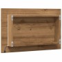 Bathroom mirror with LED light oak artisan 60x8.5x38 cm by , bathroom vanities - Ref: Foro24-856266, Price: 54,70 €, Discount: %