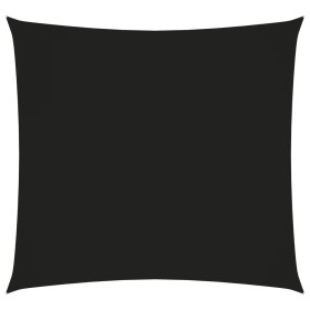 Square black Oxford fabric shade sail 5x5 m by vidaXL, Umbrellas - Ref: Foro24-135746, Price: 75,02 €, Discount: %