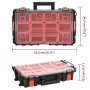 Black PP portable flight case 55.5x34.5x13.5 cm by , Camera bags and cases - Ref: Foro24-4007257, Price: 48,27 €, Discount: %