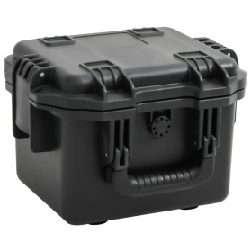 Black PP portable flight case 30x24.5x20 cm by , Camera bags and cases - Ref: Foro24-4007246, Price: 40,51 €, Discount: %