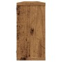 Würfel-Wandregale, 2 Stück, verwittertes Holz, 100x15x30 cm. von , Regale und Regale - Ref: Foro24-856582, Preis: 41,42 €, Ra...