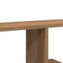 Handcrafted oak wood TV wall shelf 125x18x23 cm by , Shelves and shelves - Ref: Foro24-856575, Price: 32,22 €, Discount: %