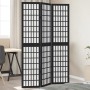 Three-panel solid Paulownia wood room divider screen in black. by , Room dividers - Ref: Foro24-358766, Price: 85,29 €, Disco...