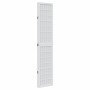 4-panel solid Paulownia wood room divider screen in white. by , Room dividers - Ref: Foro24-358787, Price: 114,50 €, Discount: %