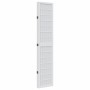 5-panel solid Paulownia wood white room divider by , Room dividers - Ref: Foro24-358791, Price: 142,77 €, Discount: %