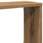 Cube wall shelves 2 units oak wood artisan 100x15x30 cm by , Shelves and shelves - Ref: Foro24-856584, Price: 41,42 €, Discou...