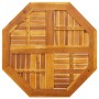 Solid acacia wood octagonal table top 80x80x2.2 cm by , Table tops - Ref: Foro24-4004262, Price: 79,06 €, Discount: %