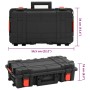 Black PP flight laptop case 56.5x34x16 cm by , Camera bags and cases - Ref: Foro24-4007258, Price: 56,65 €, Discount: %