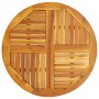 Solid acacia wood round table top Ø80x2.2 cm | Foro24|Onlineshop| Casa, Jardín y Más Foro24.es