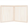 Puerta para perros plegable 2 paneles madera de álamo 160 cm de , Casetas y cercados para perros - Ref: Foro24-352242, Precio...