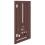 Puerta para perros plegable 6 paneles madera álamo marrón 300cm de , Casetas y cercados para perros - Ref: Foro24-352263, Pre...