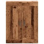 Engineered wood aged wall cabinet 69.5x34x90 cm by , Sideboards - Ref: Foro24-857308, Price: 93,32 €, Discount: %