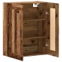 Engineered wood aged wall cabinet 69.5x34x90 cm by , Sideboards - Ref: Foro24-857308, Price: 93,32 €, Discount: %