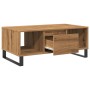 Mesa de centro madera de ingeniería roble artisan 90x50x36,5 cm de , Mesas de centro - Ref: Foro24-857341, Precio: 83,90 €, D...