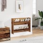 Engineered wood aged wall shoe rack 80x18x60 cm by , Shoe racks and shoe organizers - Ref: Foro24-856542, Price: 40,46 €, Dis...