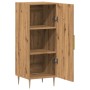 Aparador madera de ingeniería roble artisan 34,5x34x90 cm de , Aparadores - Ref: Foro24-857184, Precio: 73,28 €, Descuento: %