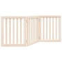 Puerta para perros plegable 3 paneles madera de álamo 150 cm de , Casetas y cercados para perros - Ref: Foro24-352236, Precio...