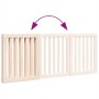 Puerta para perros plegable 3 paneles madera de álamo 150 cm de , Casetas y cercados para perros - Ref: Foro24-352236, Precio...