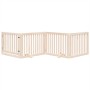 Puerta para perros plegable 4 paneles madera de álamo 320 cm de , Casetas y cercados para perros - Ref: Foro24-352241, Precio...