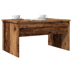 Aged engineered wood coffee table 80x50.5x41.5 cm by , Coffee table - Ref: Foro24-856930, Price: 74,77 €, Discount: %