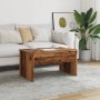 Aged engineered wood coffee table 80x50.5x41.5 cm by , Coffee table - Ref: Foro24-856930, Price: 74,58 €, Discount: %