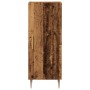 Aparador de madera de ingeniería envejecida 34,5x34x90 cm de , Aparadores - Ref: Foro24-857183, Precio: 73,42 €, Descuento: %