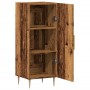 Aparador de madera de ingeniería envejecida 34,5x34x90 cm de , Aparadores - Ref: Foro24-857183, Precio: 73,28 €, Descuento: %